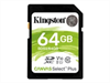 KINGSTON 64GB, SDXC, Canvas Select Plus, 100R,