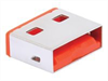 EATON TRIPPLITE USB-A Port Blockers, Red, 10 Pack