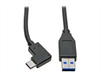 EATON TRIPPLITE USB-C to USB-A Cable, M/M,