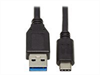 EATON TRIPPLITE USB-C to USB-A Cable, M/M, USB