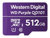 WD Purple 512GB, Surveillance, microSD XC, Class -